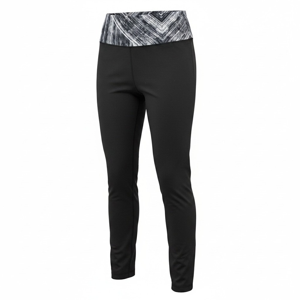 Lululemon Leggings Womens 4 Black‎ Excellent High Rise Straight Leg Yoga Pants